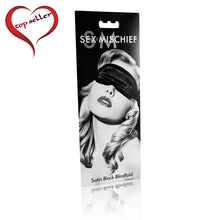 Load image into Gallery viewer, S&amp;M - Satin Blindfold
